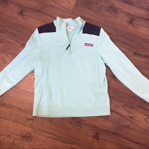 Vineyard Vines Green Quarter Zip.
